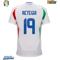 Italia Mateo Retegui #19 Bortedrakt EM 2024 Kortermet